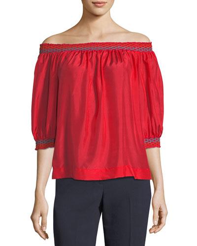 Abella Off-the-shoulder