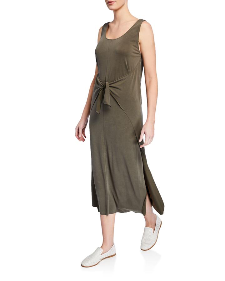 Sleeveless Tie-waist