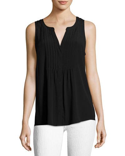 Romantic Craft Pleated-bib Tank