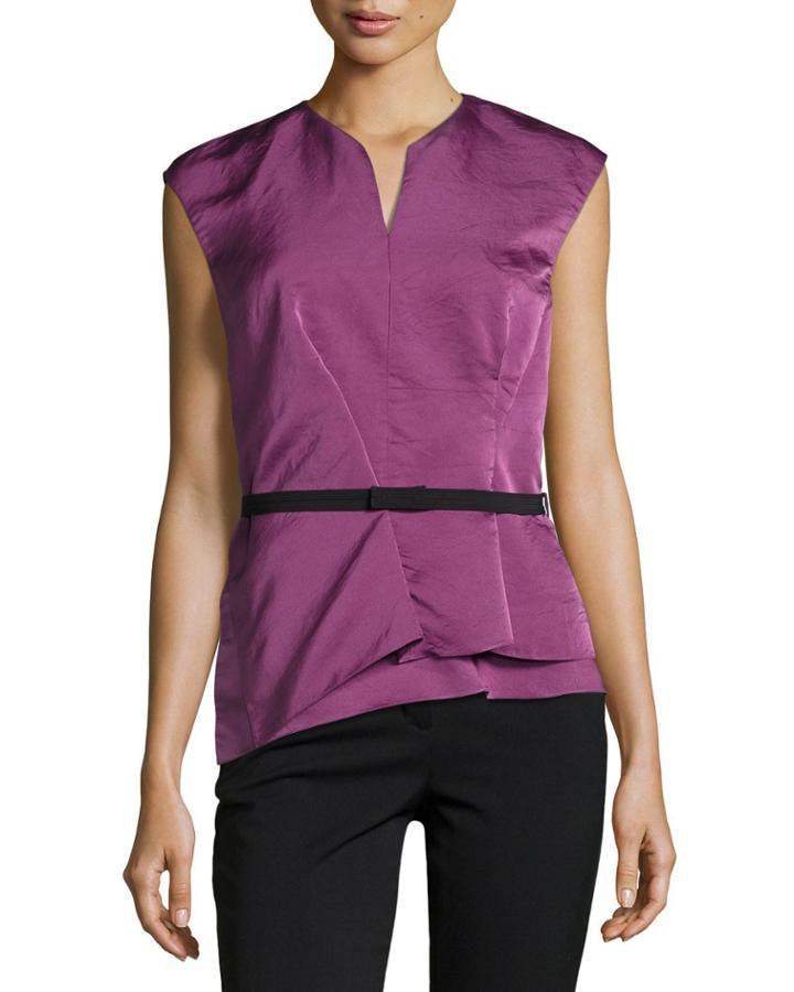 Belted Modern Peplum