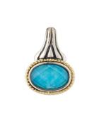 Venus Oval Turquoise Doublet Pendant Enhancer