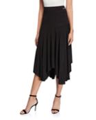 Handkerchief-hem Jersey