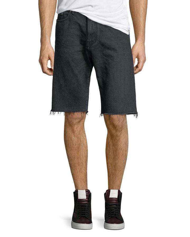 Raw-edge Bermuda