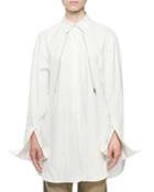 Convertible Oversized To Fitted Blouse