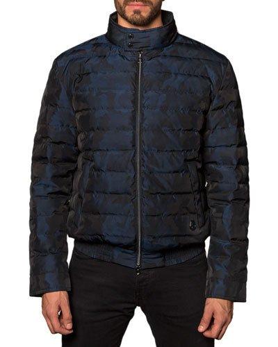 Lightweight Quilted Puffer Jacket, Navy