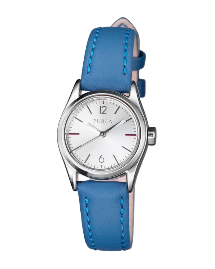 Eva 25mm Round Watch With Blue