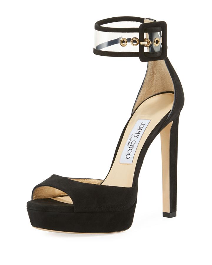 Mayner Suede High Dressy Platform