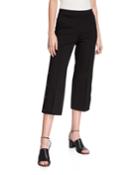 Carina Side-snap Cropped Pants