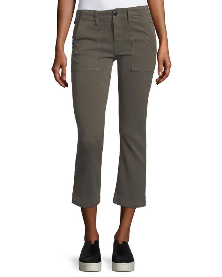 The Army Nerd Mid-rise Cropped Pants