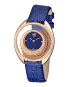 36mm Destiny Spirit Floating Spheres Watch W/ Calfskin