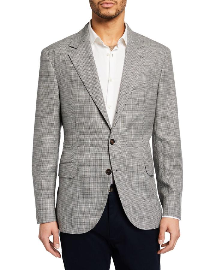 Men's Traditional Two-button Blazer