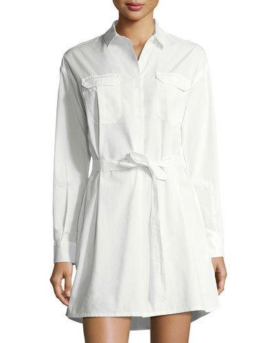 Army Poplin Belted