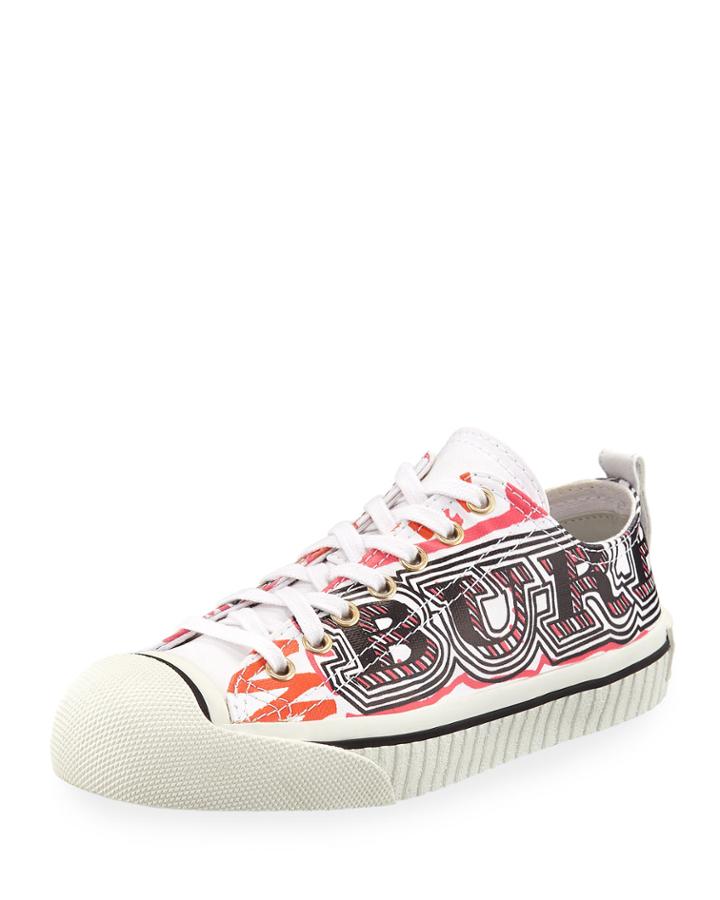 Kingly Marker-print Low-top