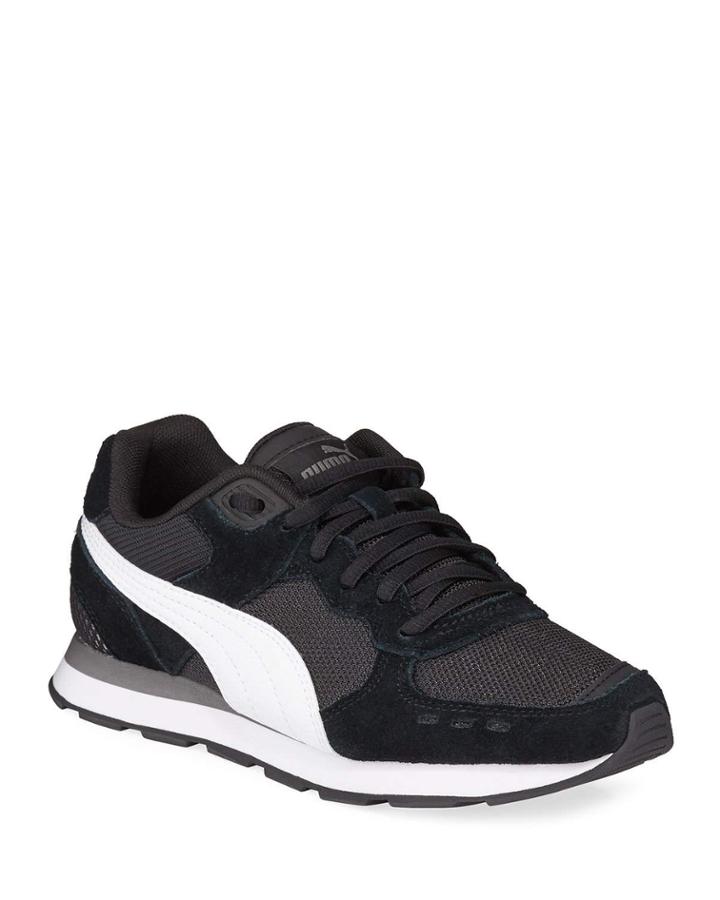 Vista Mesh & Suede Trainer