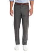 Wool Grisaille Five-pocket Pants, Gray