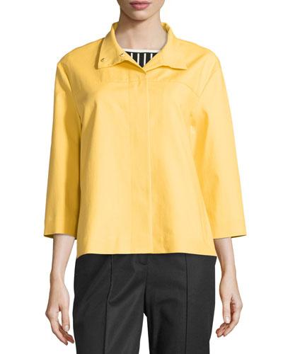 Hara 3/4 Sleeve Topper, Dandelion