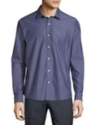 Men's Regular Fit Wear-it-out Chambray Button-down