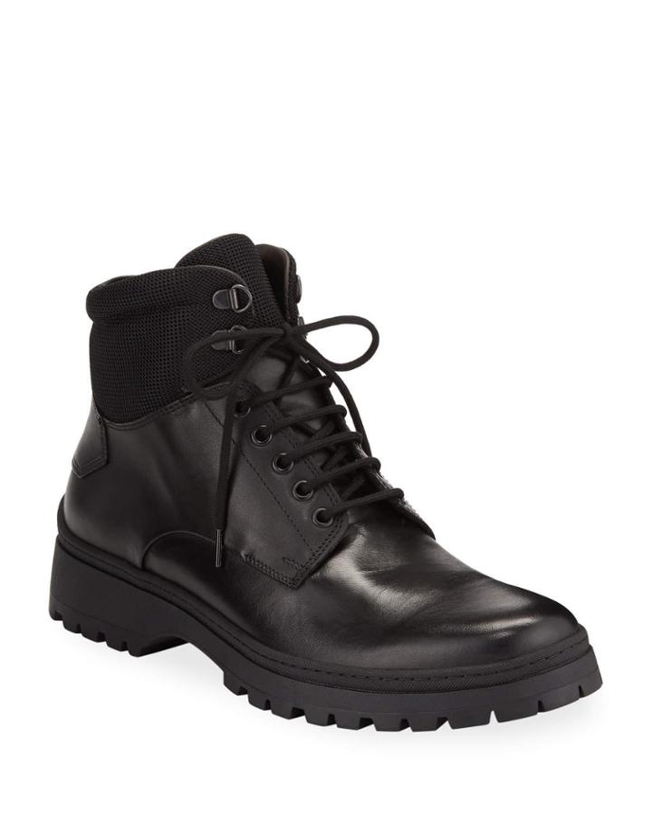 Men's Val Leather Utility Boots