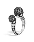 Dot Black Sapphire Ring,