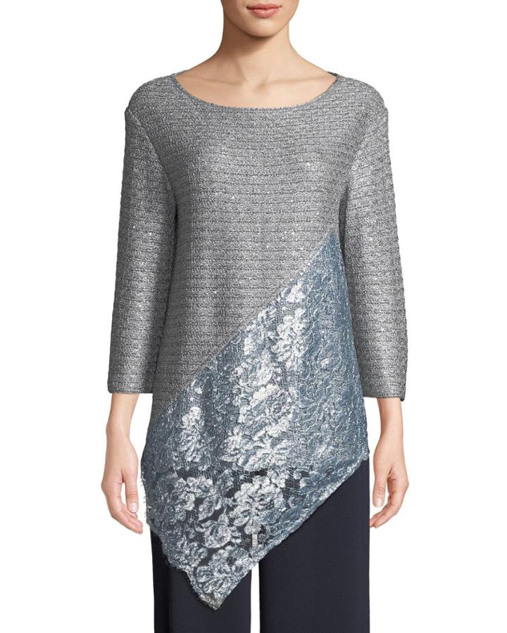 Draped Metallic