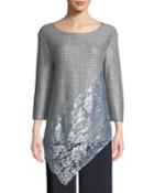 Draped Metallic