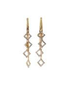 Triangle Drop Fringe Earrings