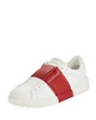 Men's Wide-stripe Low-top