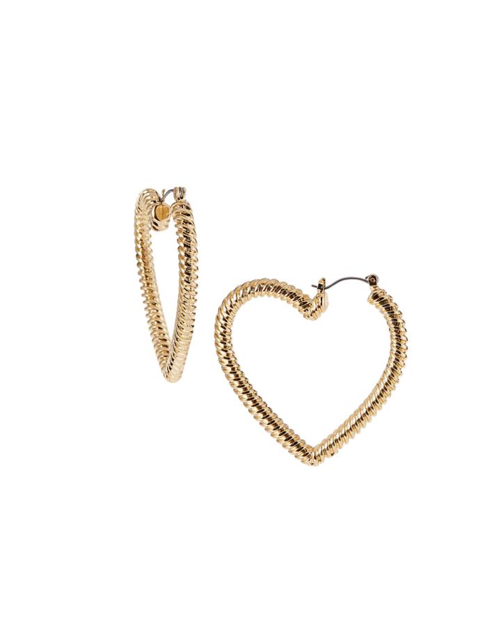 Rope Heart Earrings