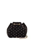 Velour Drawstring Pouch Bag