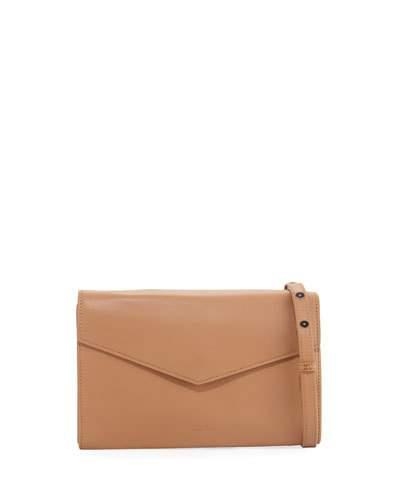 Easton Envelope Crossbody Bag, Tan