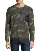 Camouflage Leather-pocket