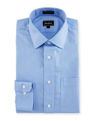 Classic-fit Non-iron Dobby Check Dress