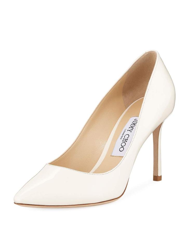 Romy Pointed Patent Pump