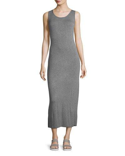 Scoop-neck Twist-back Sleeveless Jersey