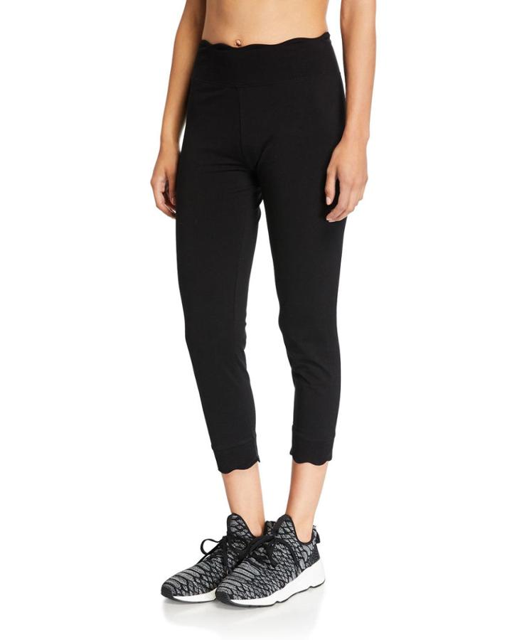 Cropped Scalloped