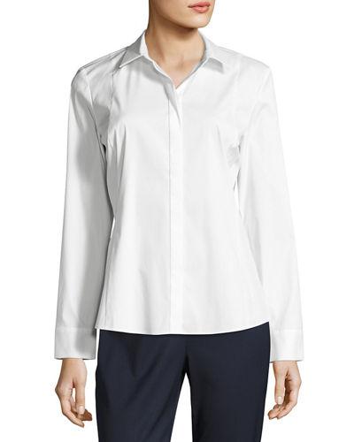 Cera Button-front Top