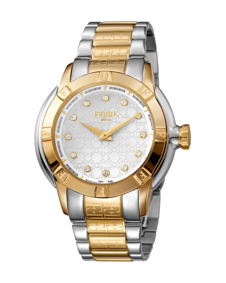 Women's 40mm Stainless Steel Watch With Bracelet, Golden/steel