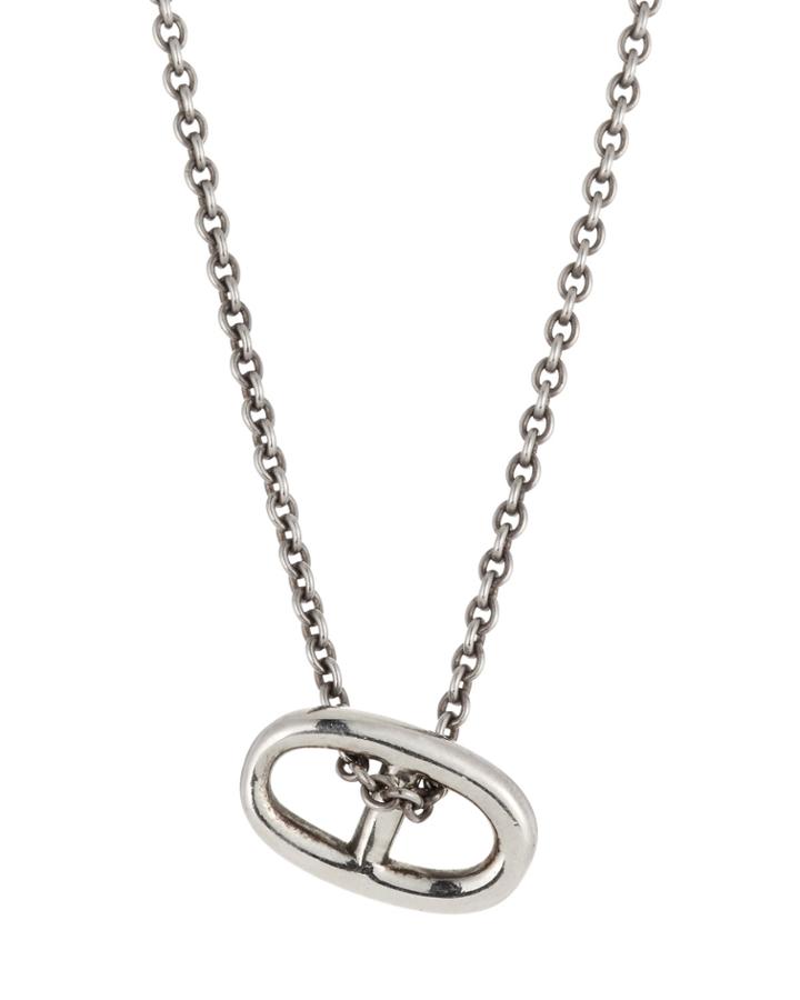 Estate Chaine D'andre Pendant Necklace