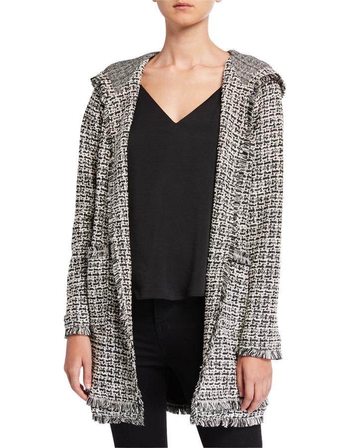 Fringe Boucle Jacket
