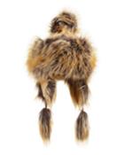 Neiman Marcus Faux-fur Mongolian Trapper Hat, Summer Fox, Women's