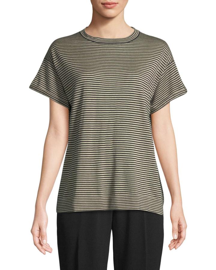 Wool-blend Short-sleeve