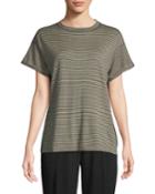 Wool-blend Short-sleeve