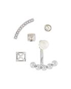 Singles Club Pearly Mix-&-match Earring Set,