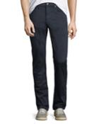 Men's French Terry Slim-straight Pants