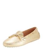 Gommini Metallic Leather Tie Driver