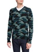 Men's Camo Cashmere/silk