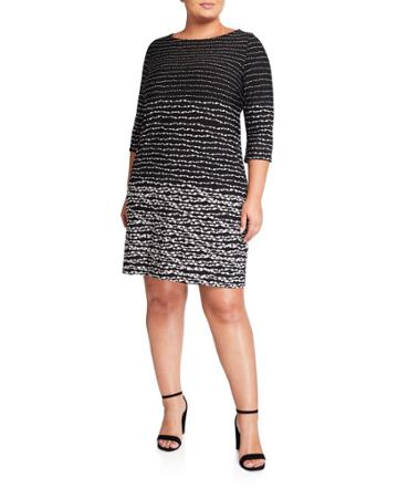 Plus Size Printed Jersey