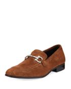 Men's Suede Gancini