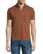 Short-sleeve Tipped Pique Polo