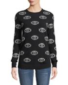 Cashmere Eye-jacquard